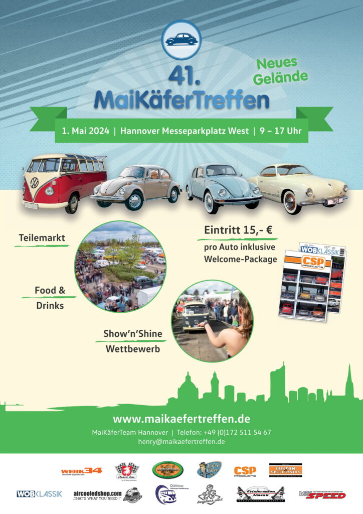 41. Maikäfer Treffen 2024, Hannover GWD Gerd Weiser Düsseldorf